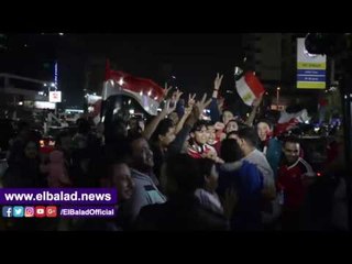 صدى البلد |الجماهير تهتف في المهندسين: « 1 -2 غانا راحت فين »
