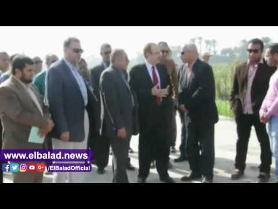 صدى البلد | محافظ بني سويف يتابع الأعمال النهائ...