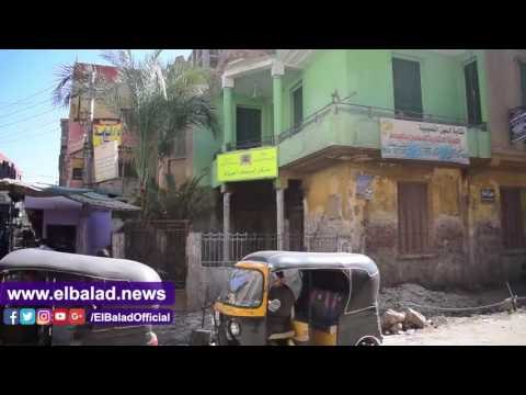 صدى البلد | تحول نقطة ارتكاز اسعاف العياط الى مقلب قمامة