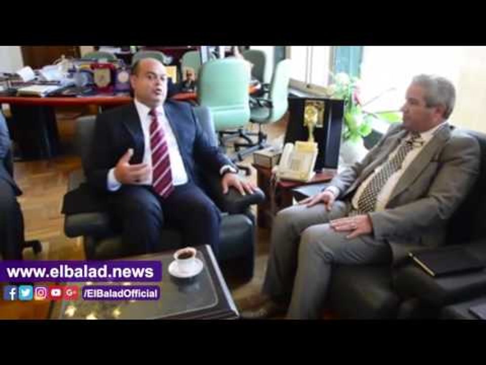 صدى البلد | محافظ مطروح يبحث حل مشكلة الصرف الز...