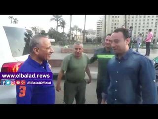 صدى البلد |أحمد موسى يتجول في ميدان التحرير
