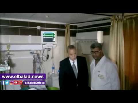 صدى البلد | محافظ قنا يتفقد وحدتى العناية المركزة بالمستشفى العام