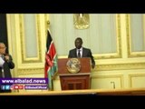 صدى البلد |  نائب رئيس كينيا: استثماراتنا التجارية مع مصر 500 مليون دولار ونسعى لمضاعفاتها