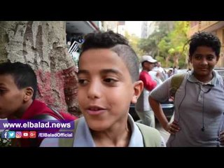 صدى البلد |آراء الاطفال في مباراة مصر وغانا