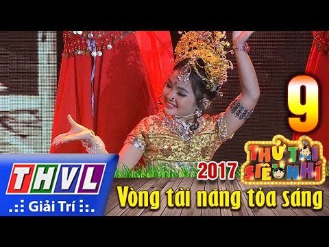THVL | Thử tài siêu nhí 2017 – Tập 9[7]: Nữ thần đen Rana - Tuyết Nhi