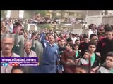 محافظ الغربية يتقدم جنازة الشهيد عبد الرحمن رضوان بطنطا