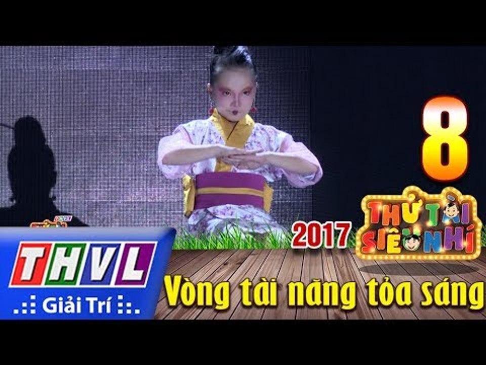 THVL | Thử tài siêu nhí 2017- Tập 8[8]: Tiết mục nhảy Jazz Hiphop (Geisha) - Bảo Châu