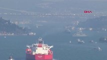 İstanbul-'mavi Vatan Tatbikatı'ndan Dönen Gemiler Boğazdan Geçiyor