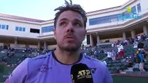 ATP - Indian Wells 2019 - Stan Wawrinka s'en sort contre Dan Evans avant de jouer Roger Federer mardi ?
