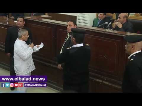 صدى البلد |متهمو أحداث العدوة يرددون «تحيا مصر ويحيا السيسي»