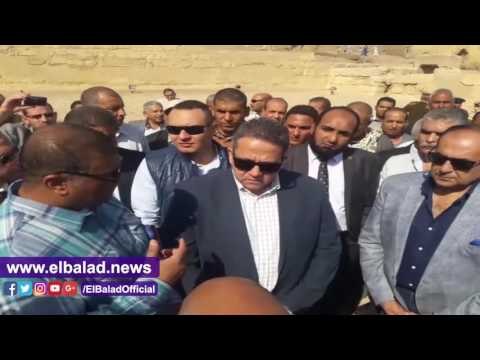صدى البلد | وزير الآثار يتفقد معبد سيتي الأول وأهم الاكتشافات الأثرية بسوهاج