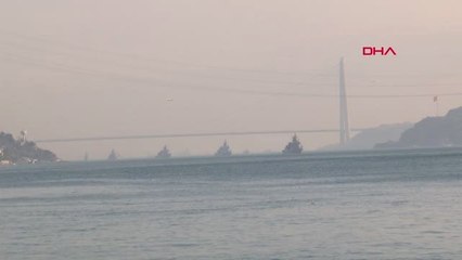 Mavi Vatan Tatbikatına Katılan Gemilerin 3. Köprüden Geçişi