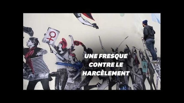 Une fresque pour la journée internationale des droits des femmes