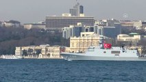 Mavi Vatan 2019 Tatbikatı'nı Tamamlayan Gemiler, İstanbul Boğazı'ndan Geçiyor (2)