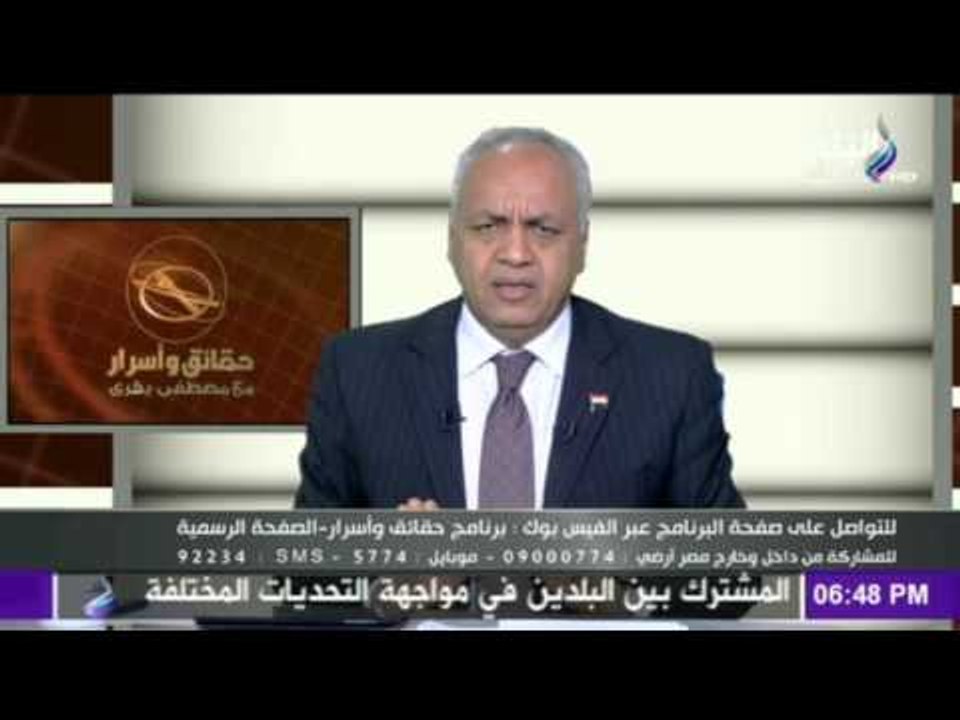 7aqa2eq w 2asrar-حقائق و اسرار - بكرى ينفعل  بسبب تطاول مذيعين القناة الثالثة على الحكومة والرئيس
