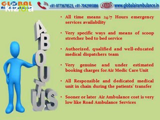 Hire Low-Budget Global Air Ambulance Service in Jabalpur