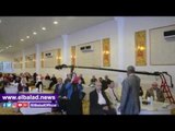 صدى البلد | محافظ كفر الشيخ يشهد احتفال «مناهضة العنف ضد المرأة»