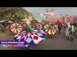 صدى البلد | "تنورة" في ماراثون الجامعة العربية بالقاهرة