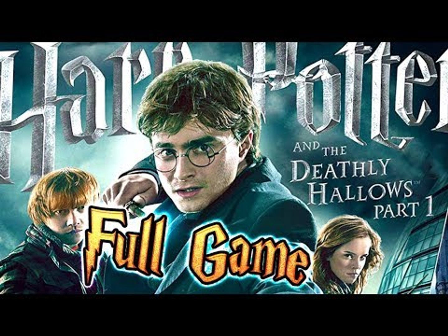 Harry Potter And The Deathly Hallows Part 1 Full Game Movie Longplay Ps3 X360 Wii Pc Video Dailymotion