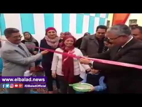 صدى البلد | إفتتاح معرض الحرف اليدوية لطلاب المدارس بمتحف ملوي