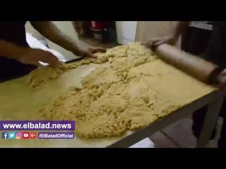 صدى البلد | خطوات صناعة حلاوة " السمسمية" من التحميص للتغليف