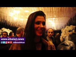 صدى البلد |ساندي : حفل زفافي بعد أيام وفستان الفرح من تصميم «هاني البحيري»