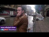 صدى البلد | هطول امطار غزيرة فى شوارع القاهرة والجيزة