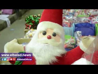 صدى البلد | تعرف على أسعار بابا نويل وشجرة الكريسماس