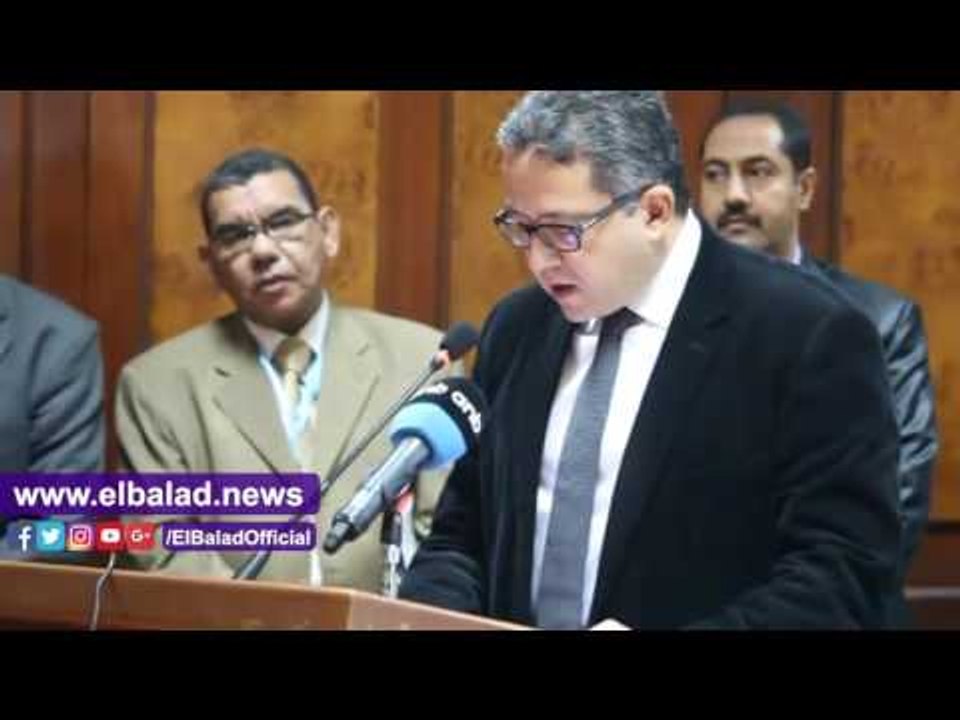 صدى البلد | العناني: وجود نقابة للأثريين مهم لتنظيم المهنة ورعاية العاملين