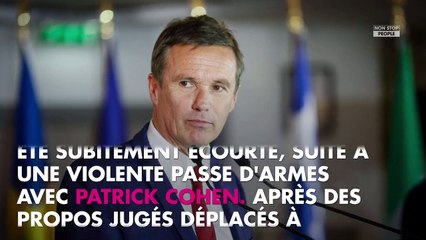 Nicolas Dupont-Aignan viré de C à Vous : Vincent Lindon réagit
