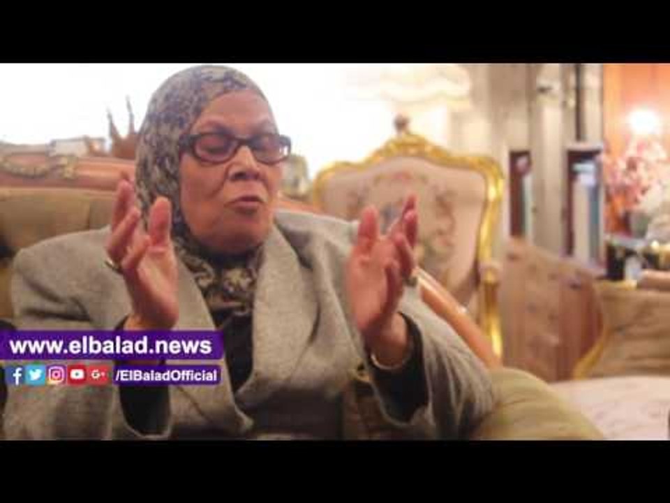صدى البلد | آمنة نصير لأبو المعاطى  من انت لتتحدث عن نجيب محفوظ