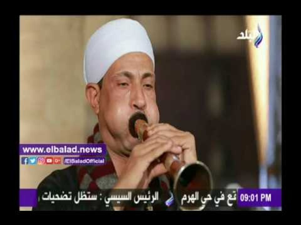 صدى البلد | حمدي رزق يحتفل بذكرى المولد النبوي الشريف