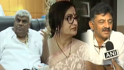 ಸುಮಲತಾ ಬೆನ್ನಿಗೆ ಕಾಂಗ್ರೆಸ್ ಮುಖಂಡರು: ಮಂಡ್ಯಗೆ ಡಿಕೆಶಿ ಎಂಟ್ರಿ