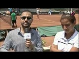 تغطية خاصه لبطولة العالم لتنس السيدات ولقاء مع لاعبة المنتخب المصري لميس الحسيني