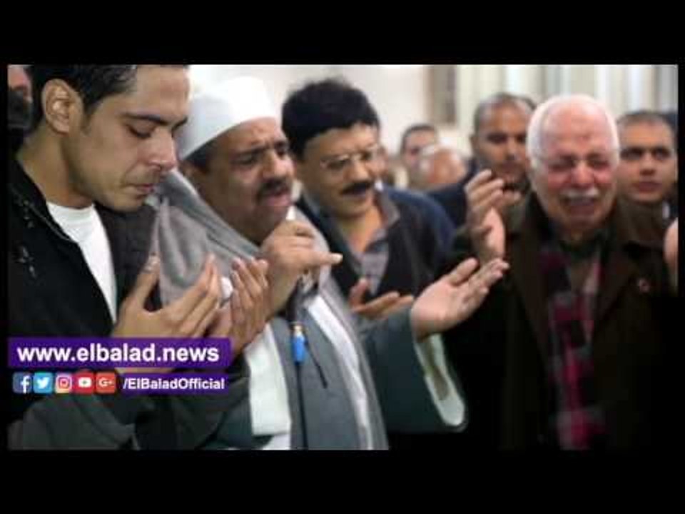 صدى البلد |  قيادات أمن الجيزة يتقدمون الجنازة العسكرية لشهداء كمين الهرم