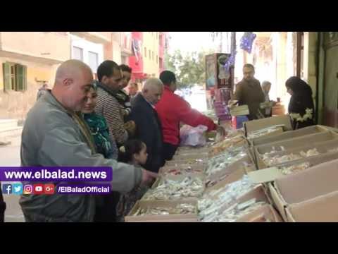 صدى البلد | إقبال متوسط على شراء حلوى المولد بالغربية