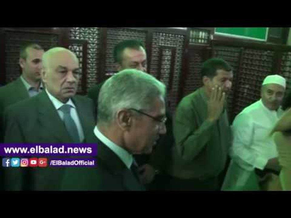 صدى البلد |  قيادات قنا يتوافدون على ضريح"القنائى" فى ذكرى المولد النبوى