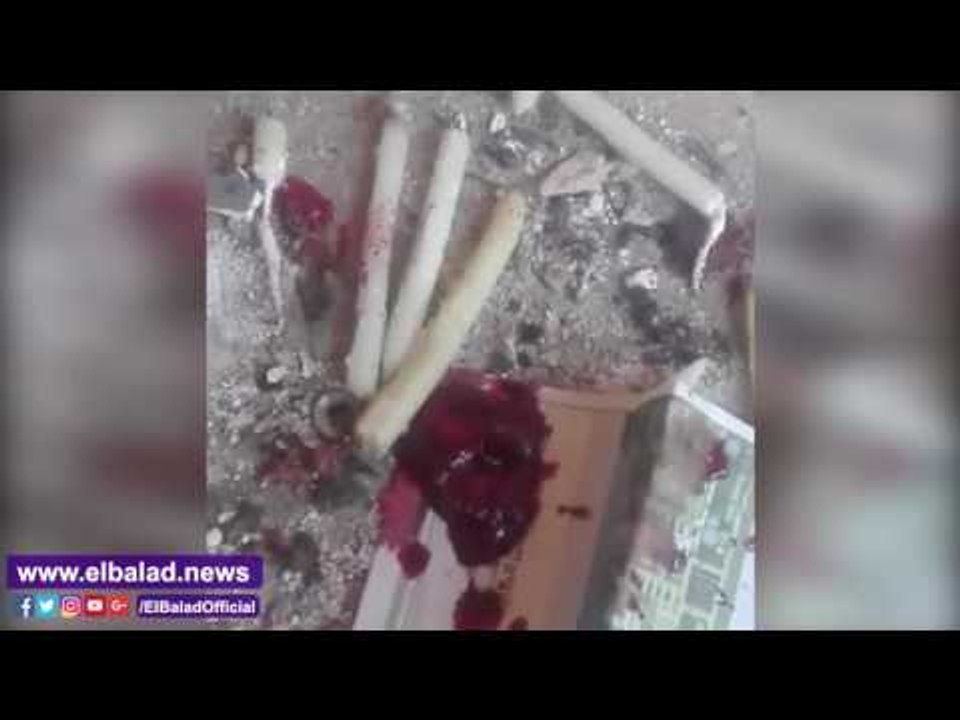 صدى البلد | مواطنون يساعدون فى نقل المصابين بموقع إنفجار الكنيسة البطرسية