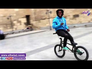 صدى البلد | ألعاب وحركات خطيرة مع هواة الـ skating في مصر