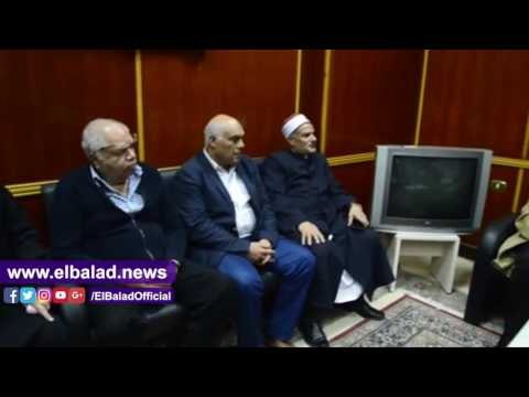 صدى البلد | محافظ مطروح يقدم العزاء فى ضحايا الكنيسة البطرسية