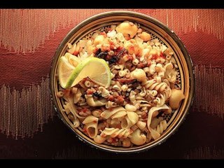 مع مها ..مها أحمد - فقرة المطبخ طريقة عمل الكشري المصري والممقادير