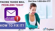 Yahoo Email Problems ? Dial Now 1-855-654-1777