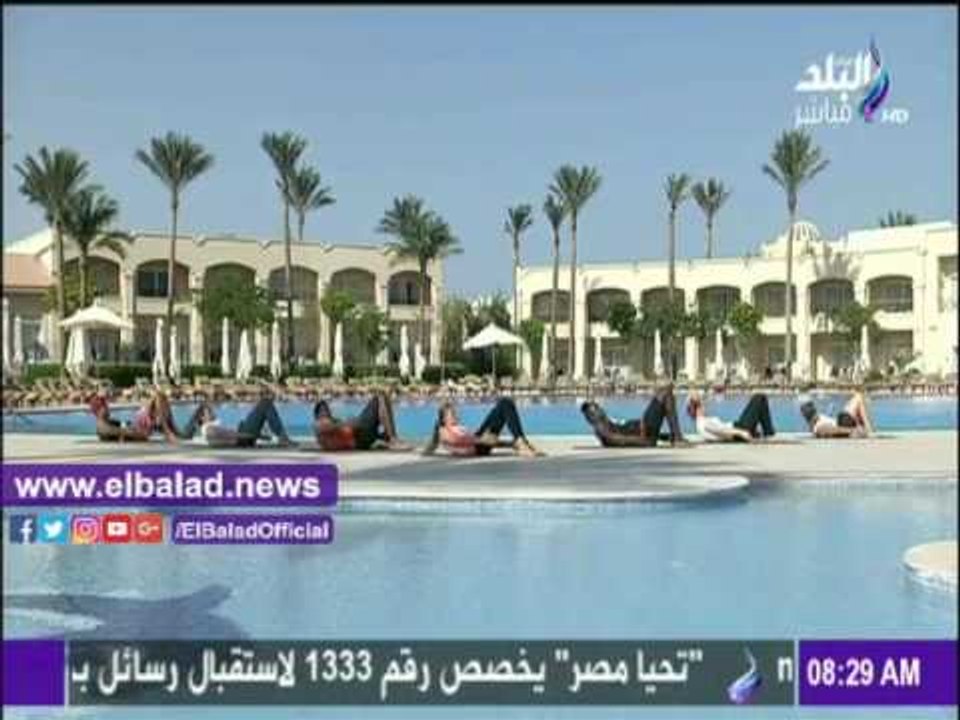 صدى البلد |تدريبات رياضية لتقوية عضلات البطن على «صباح البلد»