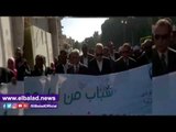 صدى البلد | محافظ قنا ورئيس الجامعه يقودان مسيرة للتنديد بالإرهاب