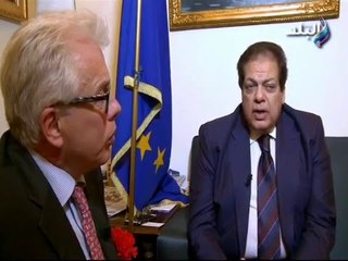 لقاء السيد محمد أبو العنين من داخل البرلمان الايطالي