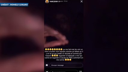 Romelu Lukaku règle ses comptes avec les supporters parisiens