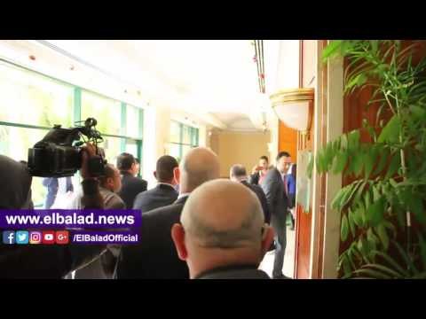 صدى البلد | وصول وزير الرياضة لمقر عمومية الجبلاية لإلقاء كلمته.. صور