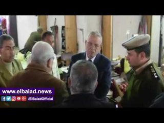 صدى البلد |   محافظ المنيا يقود حملة مرورية لتنظيم خطوط سير السيارات