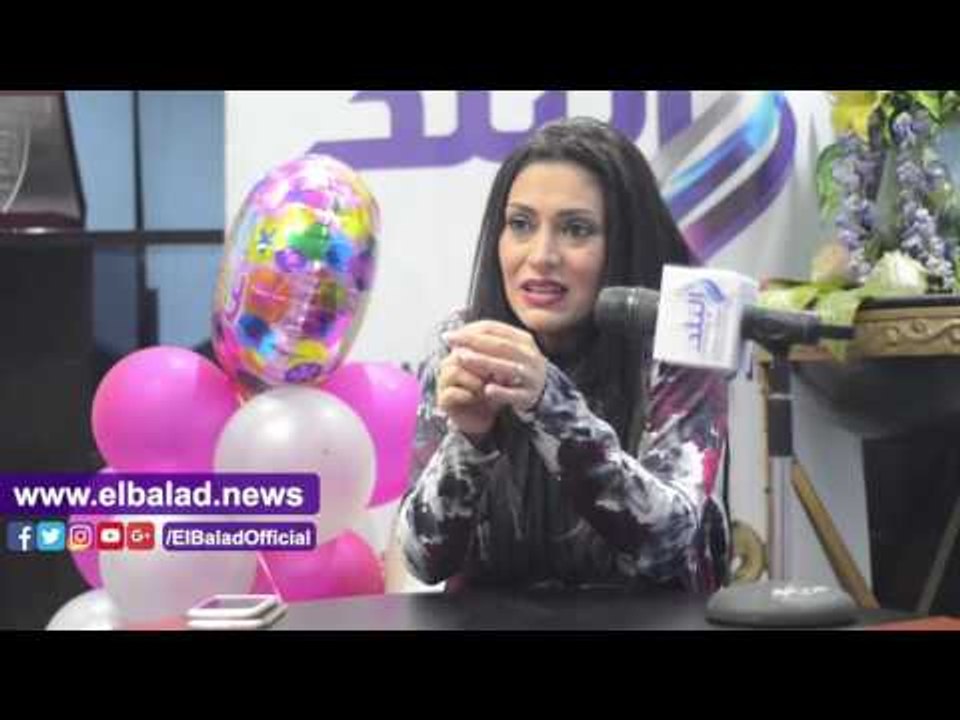 صدى البلد |  مايا نصري في ندوة «صدى البلد»: البنت الشعبية دفعتنى لقبول "قسطى بيوجعنى"