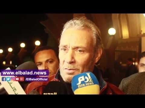 صدى البلد |فاروق الفشاوي و فلوكس و بدير في عزاء احمد راتب